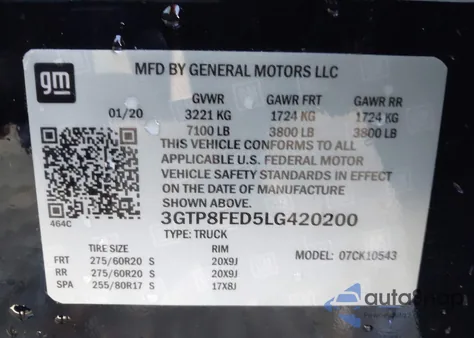 2021 GMC Sierra 1500 2Wd Short Box Denali from USA, damaged, VIN 3GTP8FED8MG388568